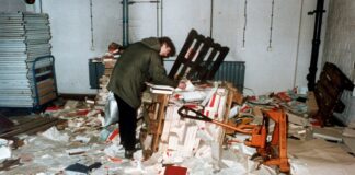 Bei der Besetzung der Stasi-Zentrale ging einiges zu Bruch. (Archivbild)