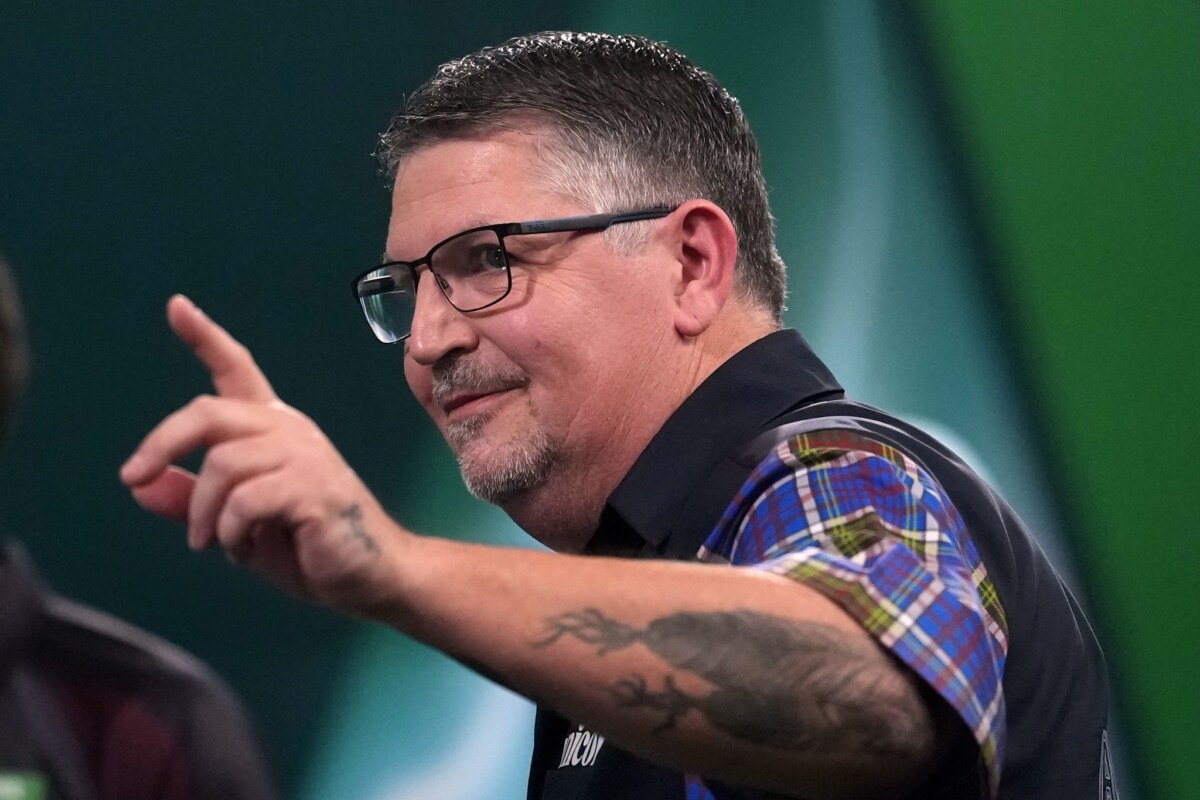 Gary Anderson Gary Anderson ist kein Teil der Premier League. (Archivbild)