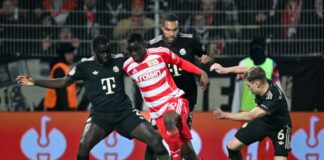 Weitere Spieltermine für Union und Hertha stehen fest Union traf in dieser Saison schon zweimal auf die Münchner. (Archivbild)