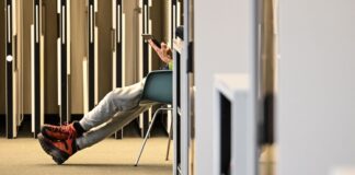 Berlin öffnet Türen: Orte zum Aufwärmen Die Amerika-Gedenkbibliothek ist ein Ort, der zum Aufwärmen einlädt.