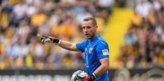 0:0 in Ingolstadt: Cottbus bleibt in Rückrunde unbezwungen Energie-Torhüter Marius Funk zeigte bei seiner Rückkehr nach Ingolstadt eine gute Leistung. (Archivbild)