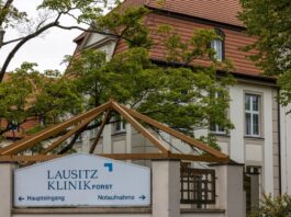 Grippe und Magen-Darm: Krankenhäuser verhängen Besuchssperre Schutz für Patienten und Personal: Zwei Krankenhäuser im Südosten Brandenburgs verhängen eine Besuchersperre - darunter die kleine Klinik in Forst. (Archivbild)