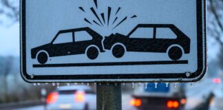 Mehrere Glätte-Unfälle auf A10 bei Birkenwerder Auf dem nördlichen Berliner Ring im Kreis Oberhavel krachte es auf glatten Straßen am Morgen mehrfach. (Symbolbild)