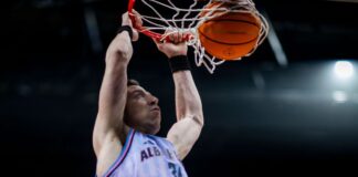 Alba Berlin verpasst gegen AEK Athen den Gruppensieg Albas Flügelspieler Justin Bean war bester Berliner Werfer gegen Athen. (Archivbild)