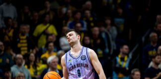 Alba ohne Heimvorteil im Viertelfinale: «Könnte Faktor sein» Alba-Kapitän Jonas Mattisseck erwartet im Viertelfinale eine schwierige Aufgabe (Archivbild)