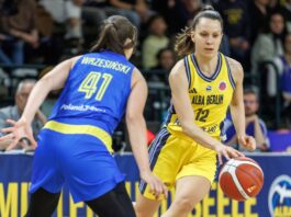 Albas Frauen ziehen Saison-Fazit: «Eine Achterbahnfahrt» Kapitänin Lena Gohlisch könnte sich ein weiteres Jahr bei Alba vorstellen (Archivbild)