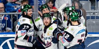 Gehen mit einer 1:0-Serienführung ins zweite Spiel: die Eisbären Berlin.