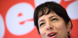 Linke-Spitzenkandidatin will ins Rote Rathaus Die Spitzenkandidatin der Berliner Linke bei der Abgeordnetenhauswahl, Elif Eralp, will ins Rote Rathaus. (Archivfoto)