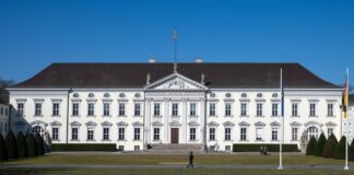 Schloss Bellevue wird bald saniert.