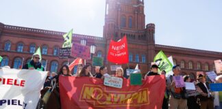 Olympiagegner starten für Volksbegehren Das Bündnis NOlympia will ein Volksbegehren erreichen.