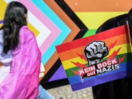 Für queeres Leben und gegen Rechts: Protest in Potsdam Auch in Angermünde war schon für queeres Leben und gegen Rechtsextremismus in diesem Jahr demonstriert worden. (Archivbild)