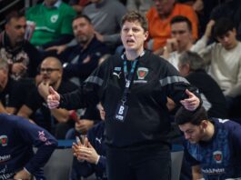 Füchse Berlin beim THW Kiel: «Wir haben den Druck» Füchse-Trainer Nicolej Krickau erwartet in Kiel eine ganz schwierige Aufgabe (Archivbild)