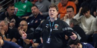 Füchse Berlin beim THW Kiel: «Wir haben den Druck» Füchse-Trainer Nicolej Krickau erwartet in Kiel eine ganz schwierige Aufgabe (Archivbild)