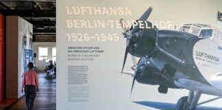 Ausstellung zeigt die Geschichte der Lufthansa in Berlin Die neue Ausstellung «Lufthansa. Berlin-Tempelhof 1926 bis 1945» erzählt ein Stück Berliner Luftfahrtgeschichte.