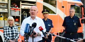 Wegner kündigt ein robustes Vorgehen der Polizei gegen Gewalttäter an.