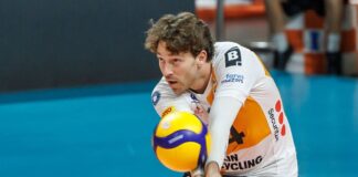 Libero Kyle Dagostino peilt mit den Volleys den nächsten Meistertitel an. (Archivbild)