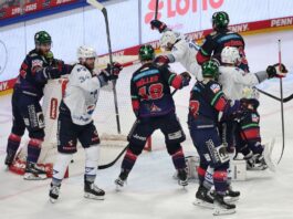 Kein «großer Effekt»: Titel-Rückschlag motiviert Eisbären Titelentscheidung vertagt: Der Mannheimer Luke Esposito trifft in der Verlängerung und besiegelt die Niederlage der Eisbären Berlin im vierten DEL-Finale.