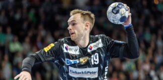 Der wichtigste Spieler für die Füchse Berlin: Welthandballer Mathias Gidsel. (Archivbild)
