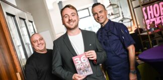 Sternekoch Raue: Der ganze Körper schreit: renn, renn, renn! Sternekoch Tim Raue erzählt bei der Buchvorstellung über seine Zeit in der Kreuzberger Straßengang «36 Boys».