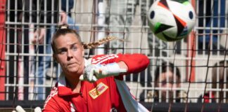 Cara Bösl von Union Berlin war im Tor nicht zu überwinden.