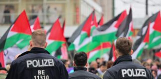 In Berlin fanden während des Gaza-Krieges zahlreiche propalästinensische Demonstrationen und andere Protestaktionen statt. (Symbolbild)
