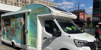 In Rom werden die Fahrzeuge gesegnet.