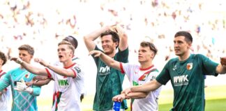 Es geht um die Europacup-Qualifikation: Jubeln die Augsburger auch in Berlin? (Archivbild)