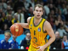 Alba gegen Jena plötzlich unter Druck: «Bisschen unnötig» Nationalspieler Malte Delow will mit Alba unbedingt Platz zwei behalten (Archivbild)