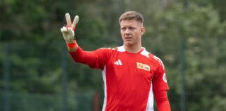 Ersatzkeeper Stein wechselt von Union zu Hansa Rostock Yannic Stein steht künftig bei Hansa Rostock im Tor. (Archivbild)
