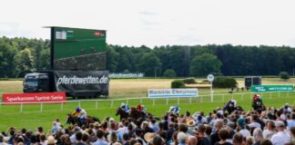 Diana-Trial als Höhepunkt zu Pfingsten in Hoppegarten In Hoppegarten steht der nächste Renntag an.