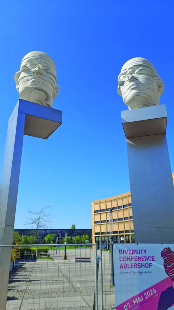 Skulptur "Kopfbewegung". Bild: MS