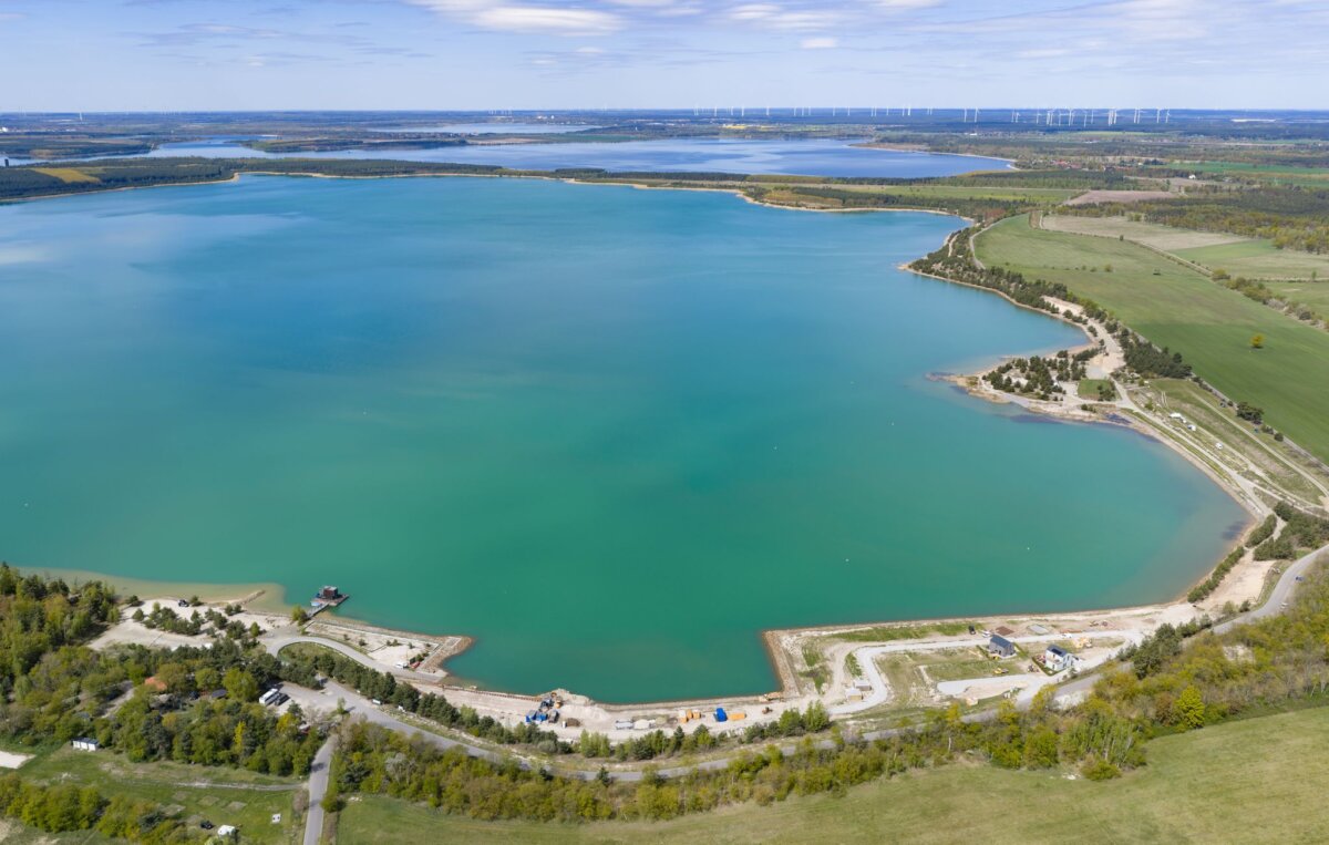 Neues Wasserrevier im Lausitzer Seenland Fünf Seen in der Lausitz werden zu einem Verbund - das wird gefeiert. (Archivbild)