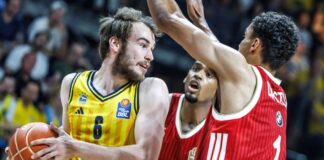 Alba Berlin träumt vom Meister-Coup: «Sack zumachen» Albas Malte Delow setzt gegen die Bayern auf ihre hohe Intensität.