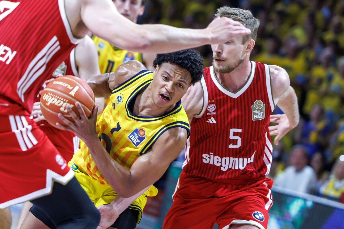 Alba Berlin - FC Bayern München Alba steht im vierten Finalspiel gegen Bayern unter Siegdruck. (Archivbild)