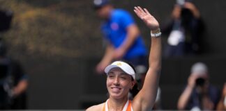 Pegula und Noskova im Halbfinale von Berlin Jessica Pegula hat als erste Spielerin das Halbfinale von Berlin erreicht. (Archivbild)