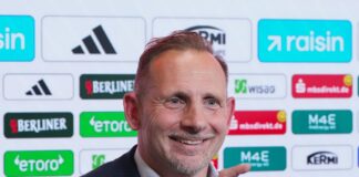 DFB-Pokal: Union nach Braunschweig – Hertha nach Saarbrücken Union-Trainer Mauro Lustrinelli. (Archivbild)