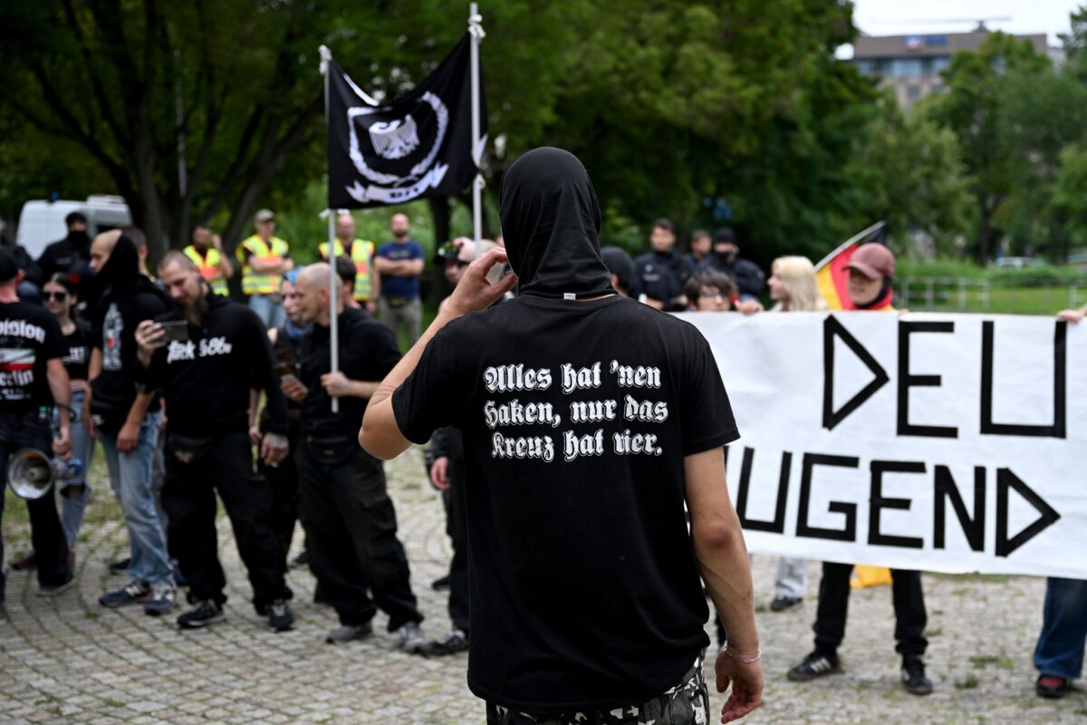 Rechtsextremismus Der Berliner Verfassungsschutz stellt Zulauf für rechtsextreme Gruppen durch Jugendliche fest. (Archivbild)