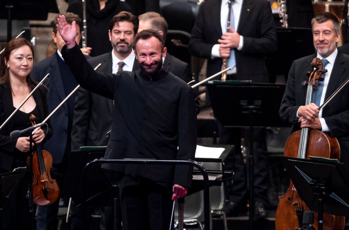 Waldbühnenkonzert der Berliner Philharmoniker Die Berliner Philharmoniker spielen am Samstagabend in der Waldbühne. (Archivbild)