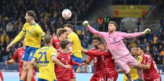 Cottbus verpflichtet Torhüter Lotka aus Düsseldorf Fliegt künftig für Energie Cottbus durch den Strafraum: Torhüter Marcel Lotka. (Archivbild)