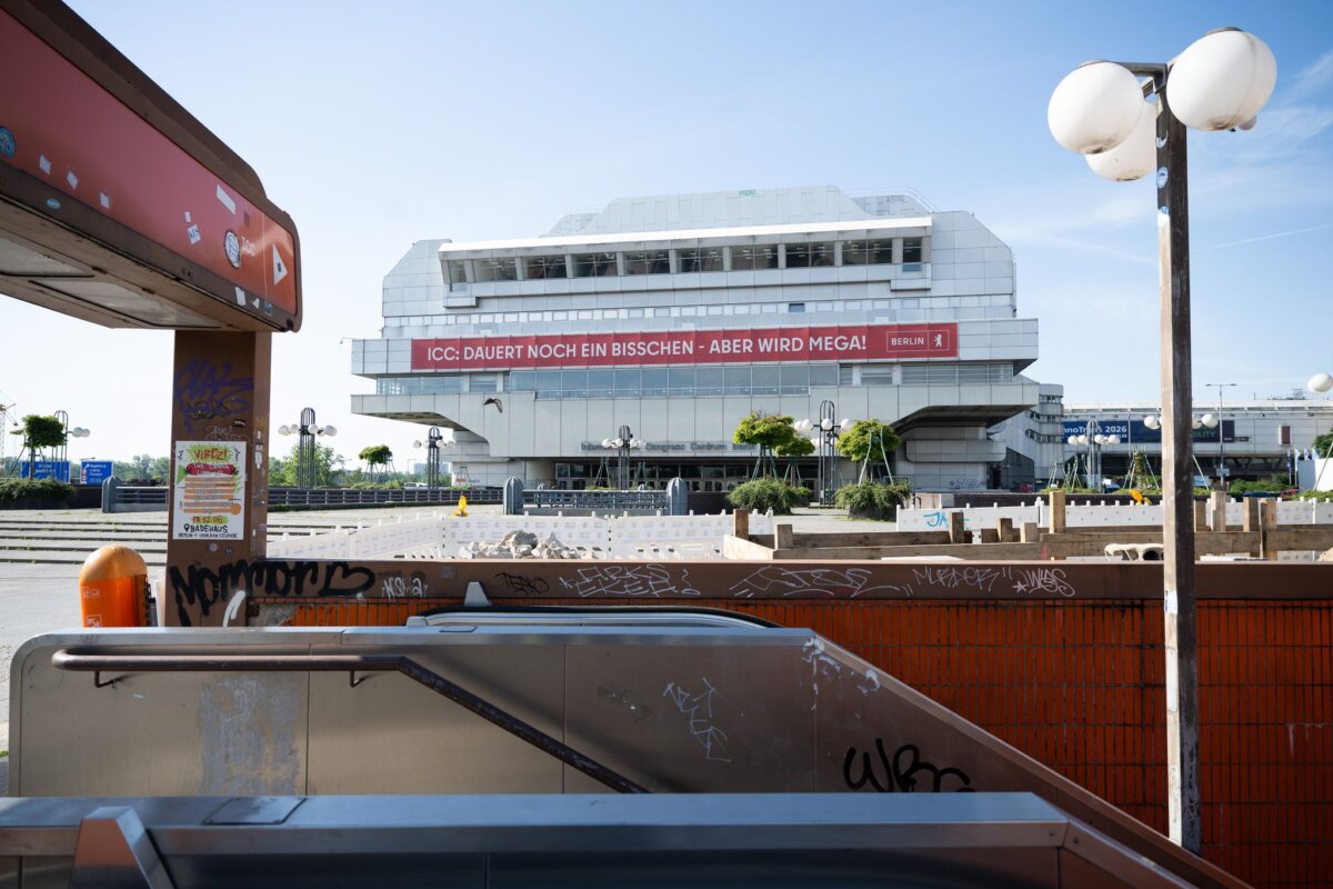 ICC Berlin Das ehemalige Kongresszentrum ICC ist schon durch seine Größe ein Hingucker.