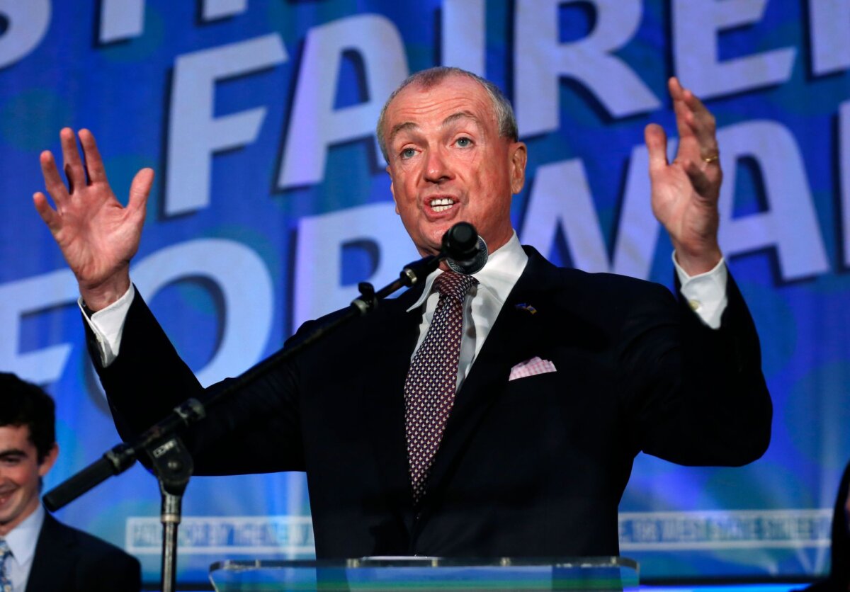 Phil Murphy Phil Murphy bei seiner Wahl zum Gouverneur von New Jersey. (Archivbild)