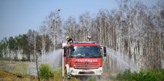 Einsatz nach Waldbrand in der Gohrischheide beendet Der Waldbrand in der Gohrischheide ist gelöscht.