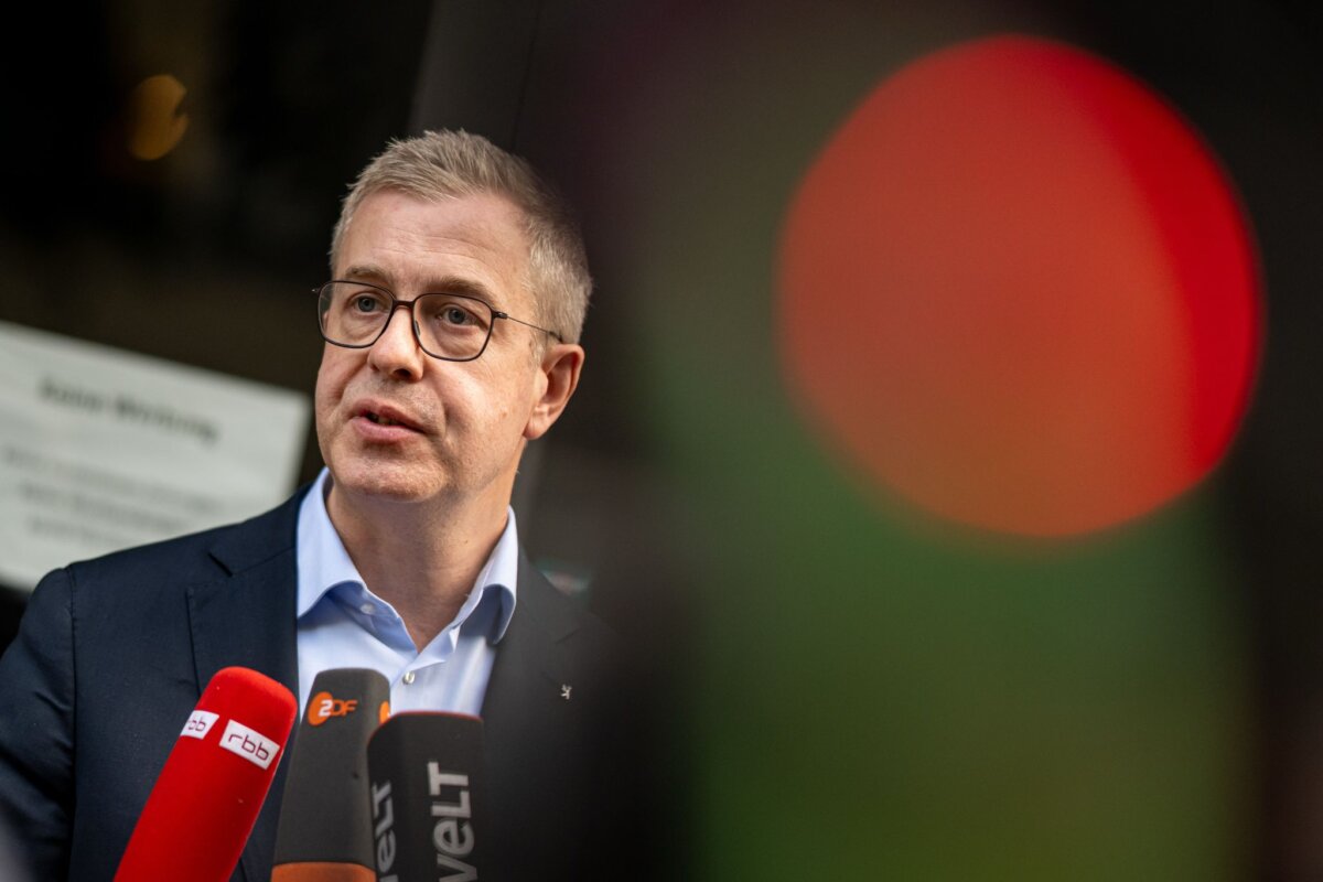 Finanzsenator Stefan Evers (CDU) Finanzsenator Stefan Evers soll CDU-Spitzenkandidat werden.