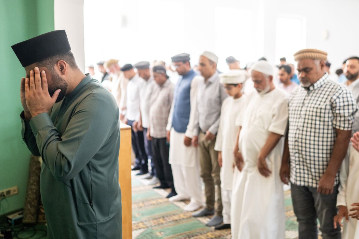 Freitagsgebet Berlin gegen Islamismus Das Freitagsgebet ist feste Tradition im Islam.