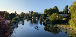 Pack die Badehose aufs Rad Idyllischer als in Neu-Venedig geht‘s nicht. Bild: Sascha Uhlig
