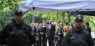 Merz besucht Tatort im Berliner Tiergarten Bundeskanzler Friedrich Merz (CDU) ist am Tatort.