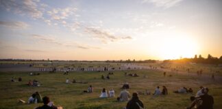 Heißes Wahlkampfthema: Wohnungsbau auf dem Tempelhofer Feld Das Tempelhofer Feld umfasst rund 300 Hektar. (Archivbild)