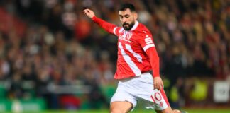 Bei Borgmann-Comeback: Energie verliert gegen Bremen 2:4 Das Führungstor durch Tolcay Cigerci reichte nicht zum Sieg gegen Werder Bremen. (Archivbild)