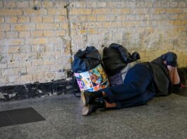 Wie Wohnungslose wählen können In Berlin leben tausende Menschen auf der Straße. (Archivbild)