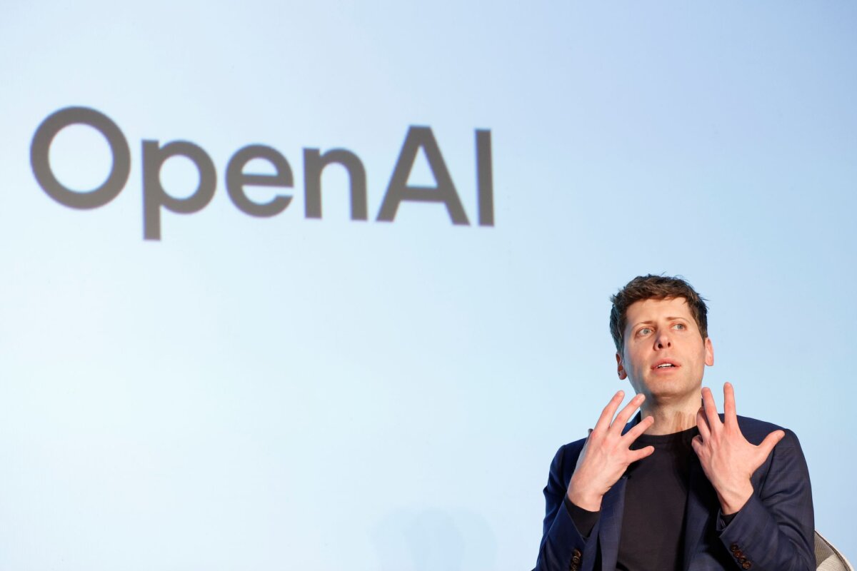 Sam Altman OpenAI will in Deutschland stärker vertreten sein. (Archivbild)